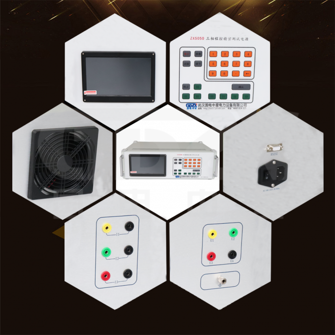 高く精密な三相電力の口径測定器のプログラム可能なテストの源 1