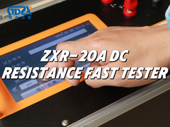 RS232 と USB インターフェースを持つ ZXR-20A DC抵抗速テスト