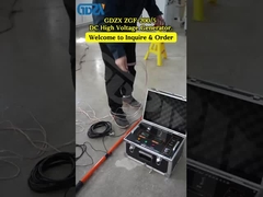 コンパクト直流高電圧試験セット,電子試験機器の規制精度 ≤1%