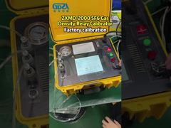 ZXMD-2000 インテリジェント 32 ビット マイクロプロセッサ SF6 密度リレー カリブレーター