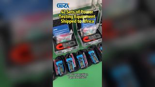 電力試験装置42セットがアフリカに出荷